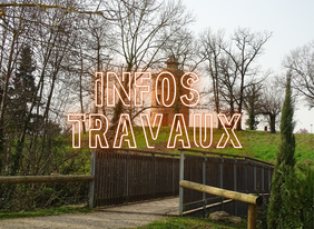 Photo de la passerelle piétonne Parc du Vergnet