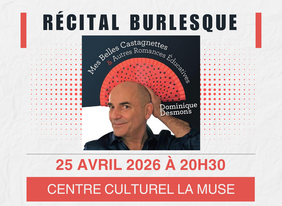 Visuel de présentation avec photo de Dominique Desmons