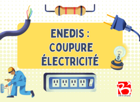 Visuel électricité coupure
