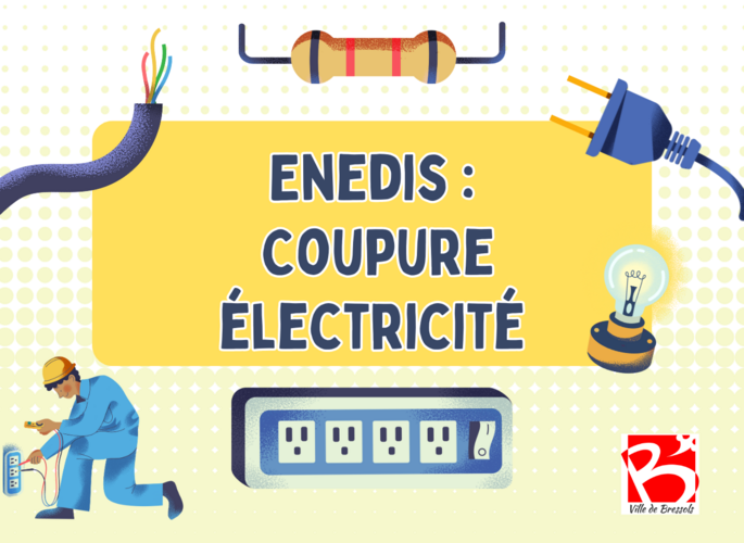 Visuel électricité coupure