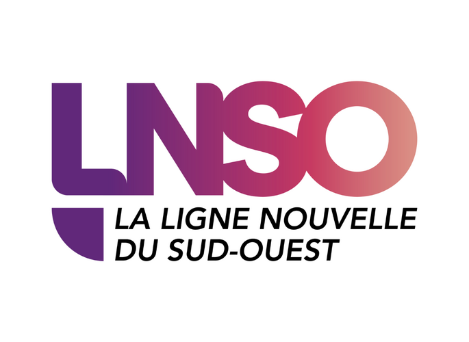 Logo de LNSO : Ligne nouvelle Bordeaux-Toulouse