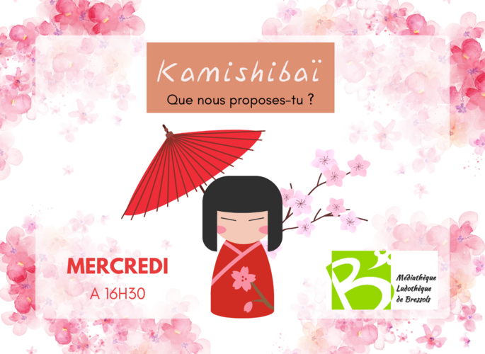 fond rose fleurs de cerisiers personnage fille japonais