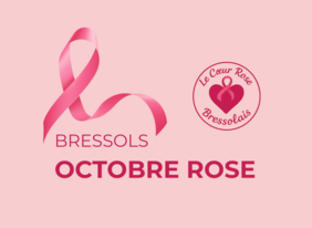 Logo du cœur rose Bressolais et d'octobre rose