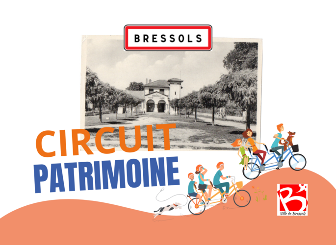 Photo ancienne de la poste de Bressols