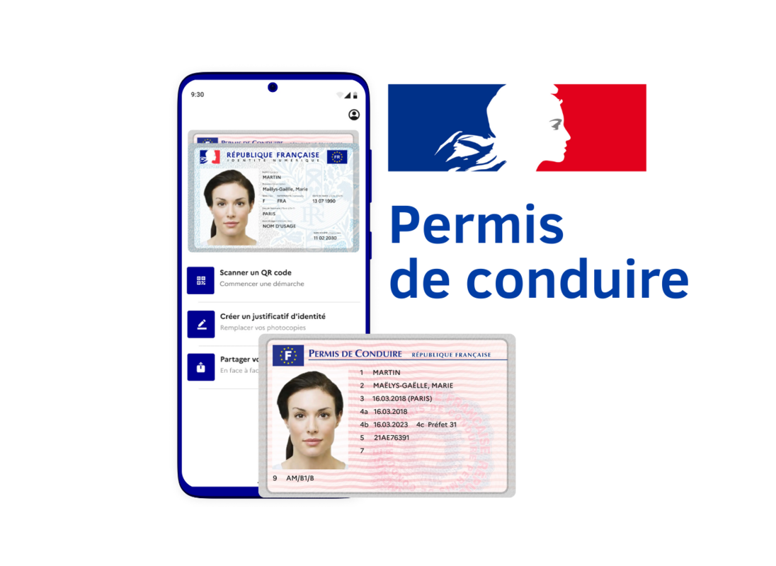 Smartphone et titre de conduite